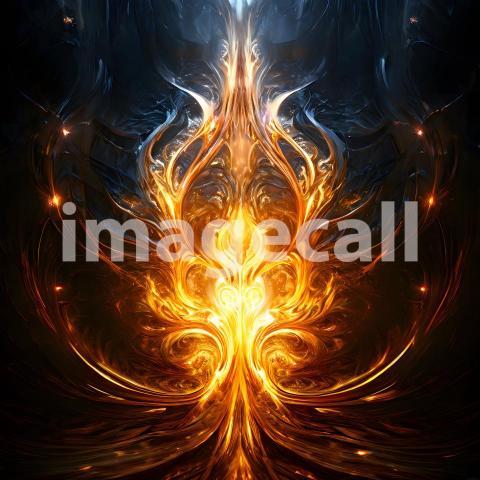 Abstract and surreal colorful and vivid (2754)