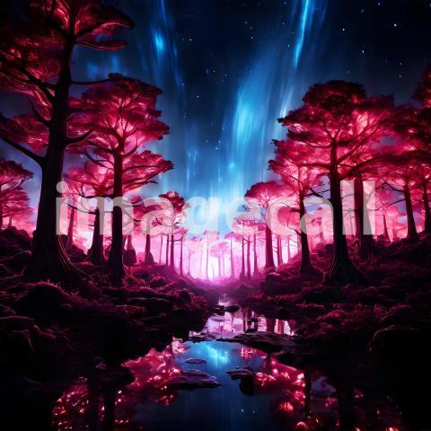 Abstract and surreal colorful and vivid (2759)