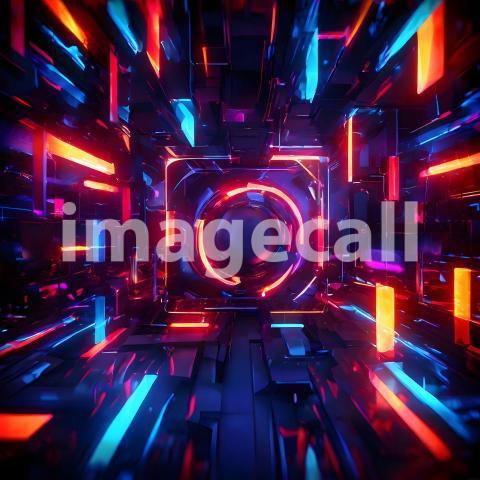 Abstract and surreal colorful and vivid (2764)