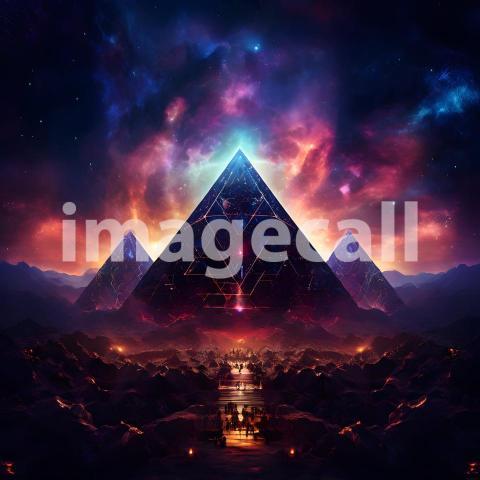 Abstract and surreal colorful and vivid (2771)