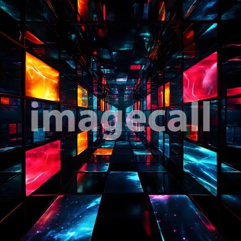 Abstract and surreal colorful and vivid (2774)