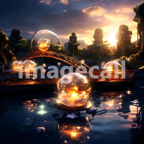 Abstract and surreal colorful and vivid (2783)