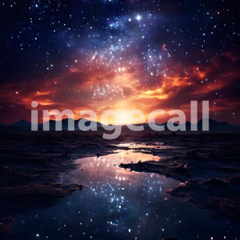 Abstract and surreal colorful and vivid (2784)