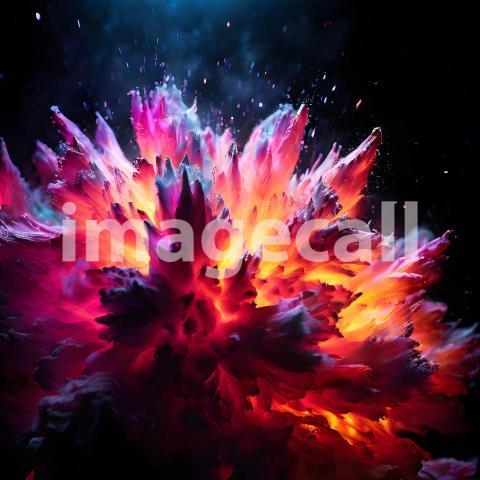 Abstract and surreal colorful and vivid (2793)