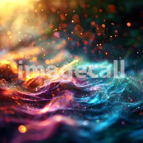Abstract and surreal colorful and vivid (2792)