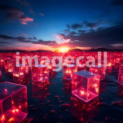 Abstract and surreal colorful and vivid (2795)