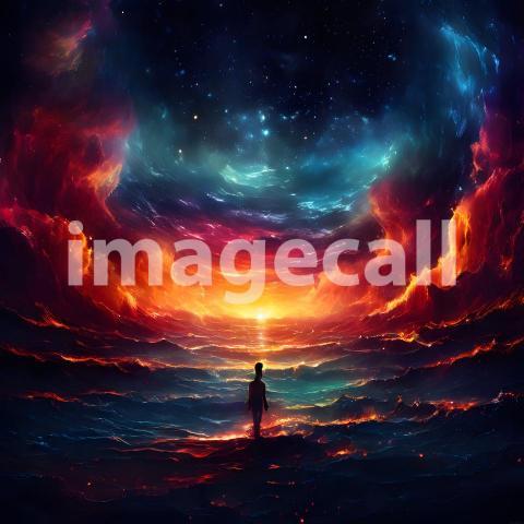 Abstract and surreal colorful and vivid (2800)