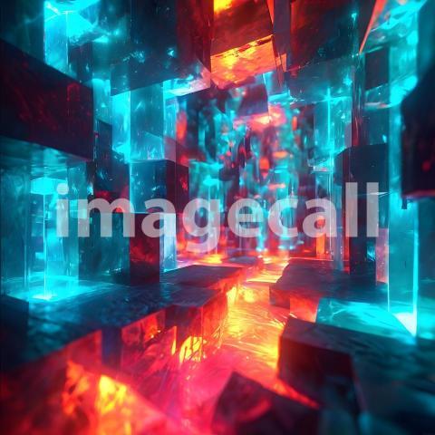 Abstract and surreal colorful and vivid (2797)