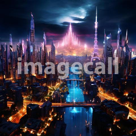 Abstract and surreal colorful and vivid (2804)