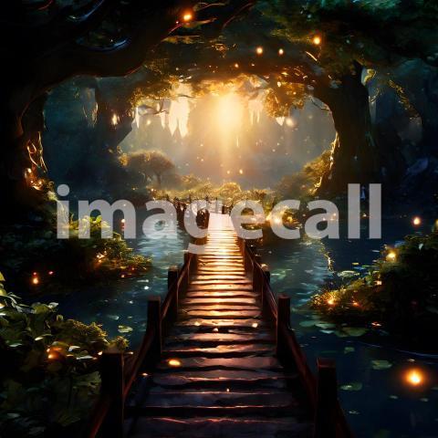 Abstract and surreal colorful and vivid (2807)