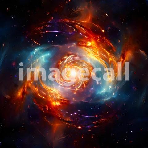 Abstract and surreal colorful and vivid (2811)