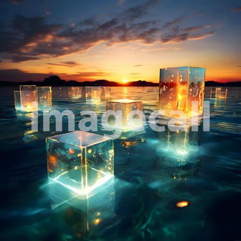 Abstract and surreal colorful and vivid (2813)