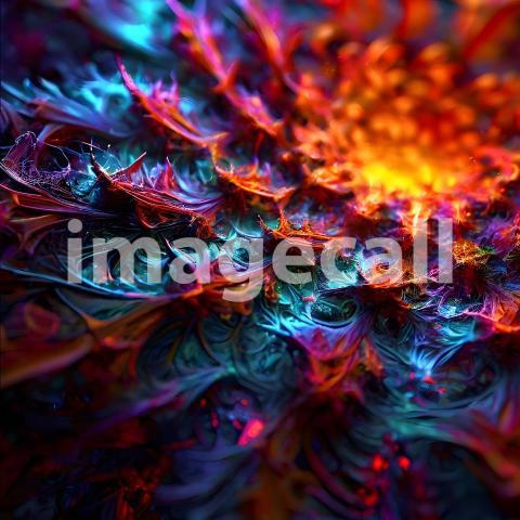 Abstract and surreal colorful and vivid (2821)