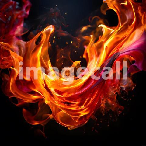 Abstract and surreal colorful and vivid (2825)