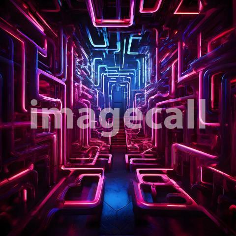 Abstract and surreal colorful and vivid (2827)