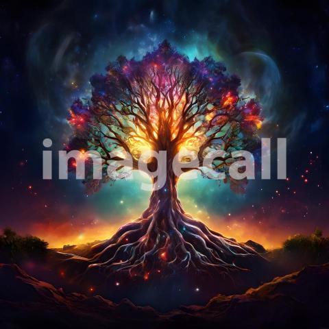 Abstract and surreal colorful and vivid (2828)