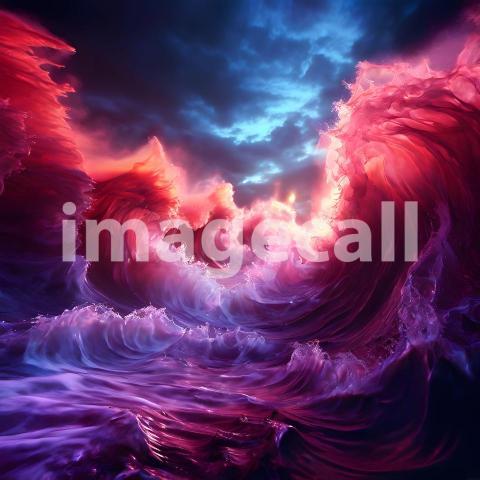 Abstract and surreal colorful and vivid (2841)