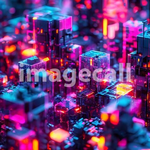 Abstract and surreal colorful and vivid (2848)