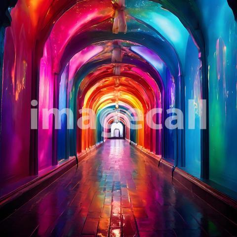 Abstract and surreal colorful and vivid (2849)