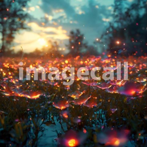 Abstract and surreal colorful and vivid (2851)