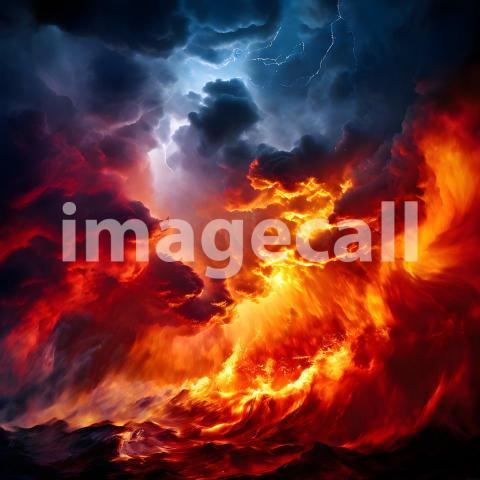 Abstract and surreal colorful and vivid (2854)