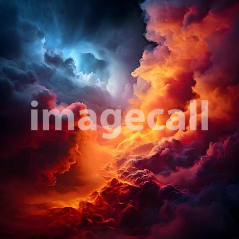 Abstract and surreal colorful and vivid (2857)