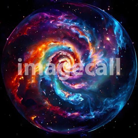 Abstract and surreal colorful and vivid (2856)