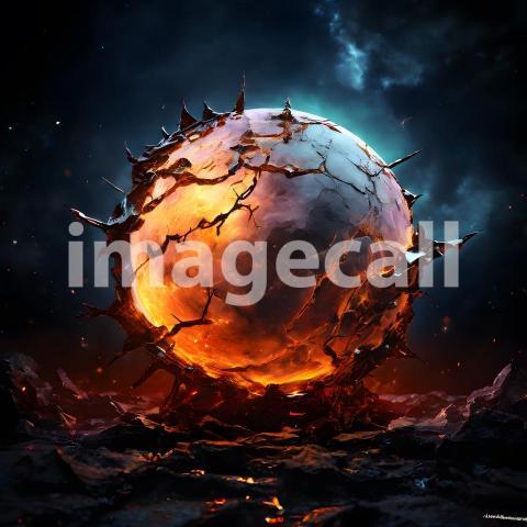 Abstract and surreal colorful and vivid (2864)