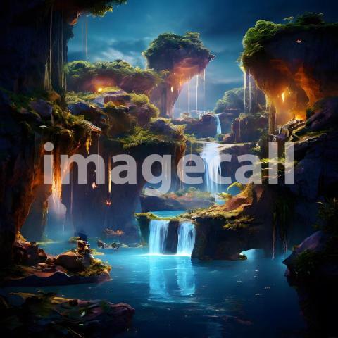 Abstract and surreal colorful and vivid (2868)