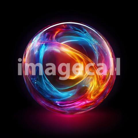 Abstract and surreal colorful and vivid (2902)