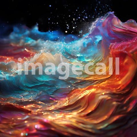 Abstract and surreal colorful and vivid (2909)