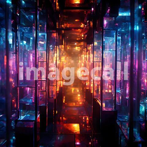 Abstract and surreal colorful and vivid (2916)