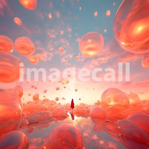 Abstract and surreal colorful and vivid (2915)