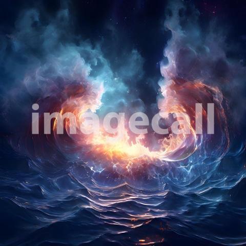 Abstract and surreal colorful and vivid (2917)