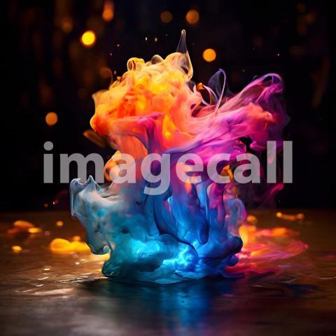 Abstract and surreal colorful and vivid (2921)