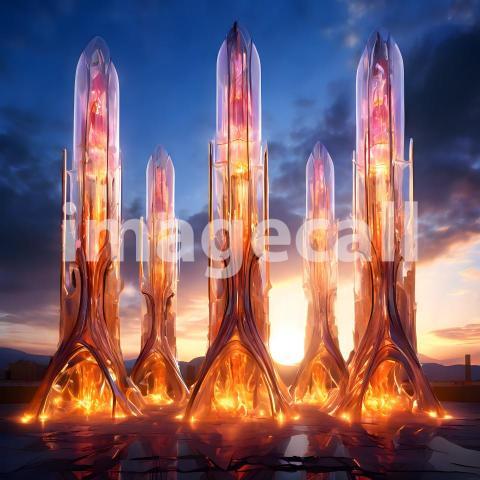 Abstract and surreal colorful and vivid (2924)