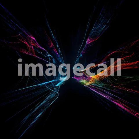 Abstract and surreal colorful and vivid (2927)