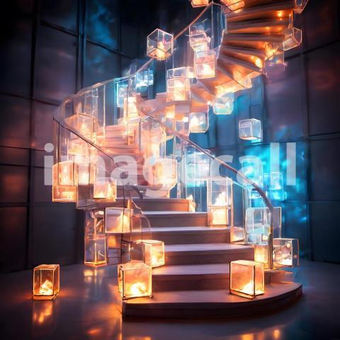 Abstract and surreal colorful and vivid (2934)