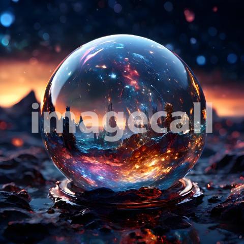 Abstract and surreal colorful and vivid (2935)