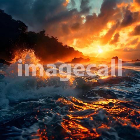 Abstract and surreal colorful and vivid (2945)