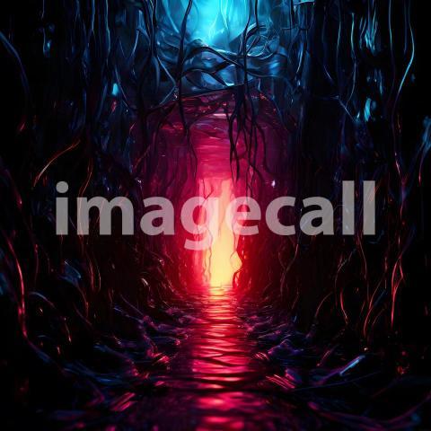 Abstract and surreal colorful and vivid (2946)