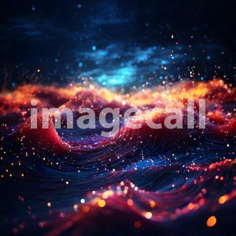 Abstract and surreal colorful and vivid (2951)