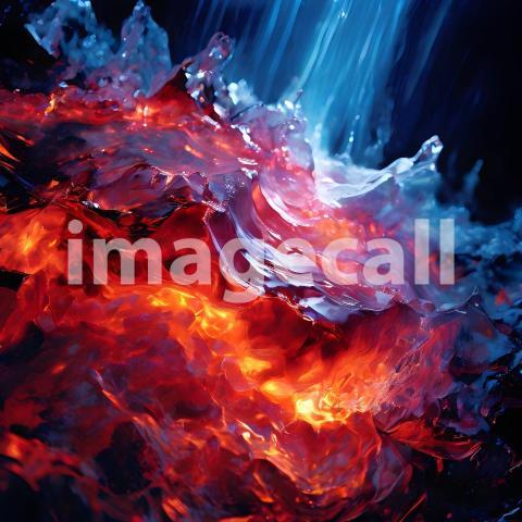 Abstract and surreal colorful and vivid (2955)