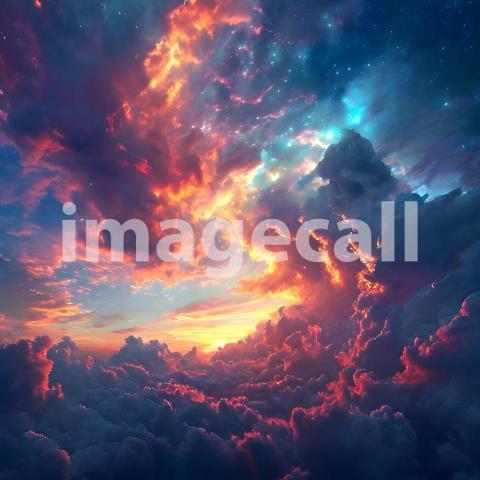 Abstract and surreal colorful and vivid (2958)