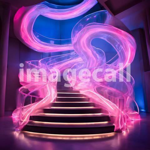 Abstract and surreal colorful and vivid (2959)