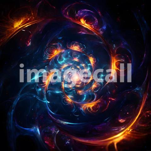 Abstract and surreal colorful and vivid (2961)