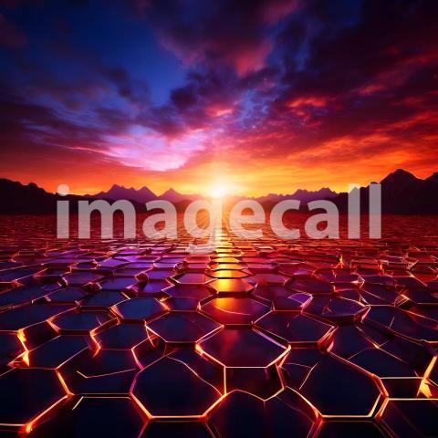 Abstract and surreal colorful and vivid (2963)