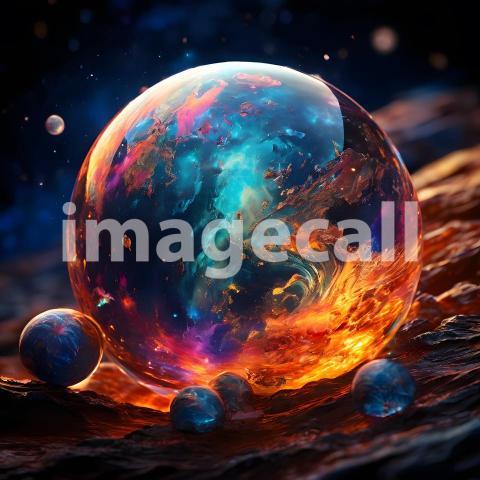 Abstract and surreal colorful and vivid (2969)