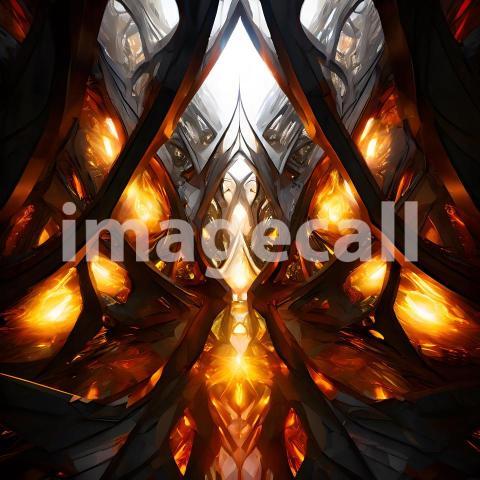 Abstract and surreal colorful and vivid (2973)