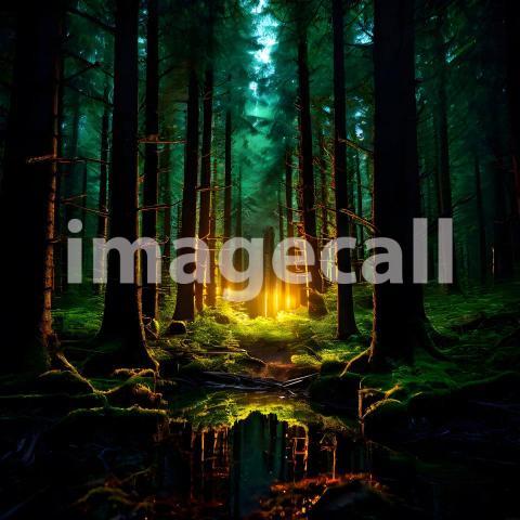 Abstract and surreal colorful and vivid (2975)